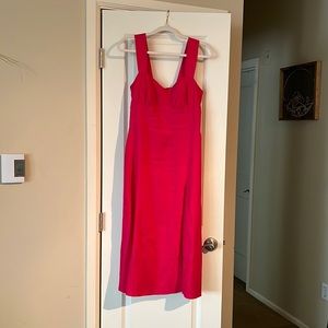 Never been worn Pink Reformation dress